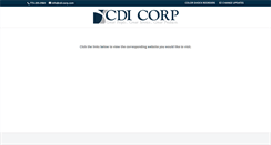 Desktop Screenshot of cdi-corp.com
